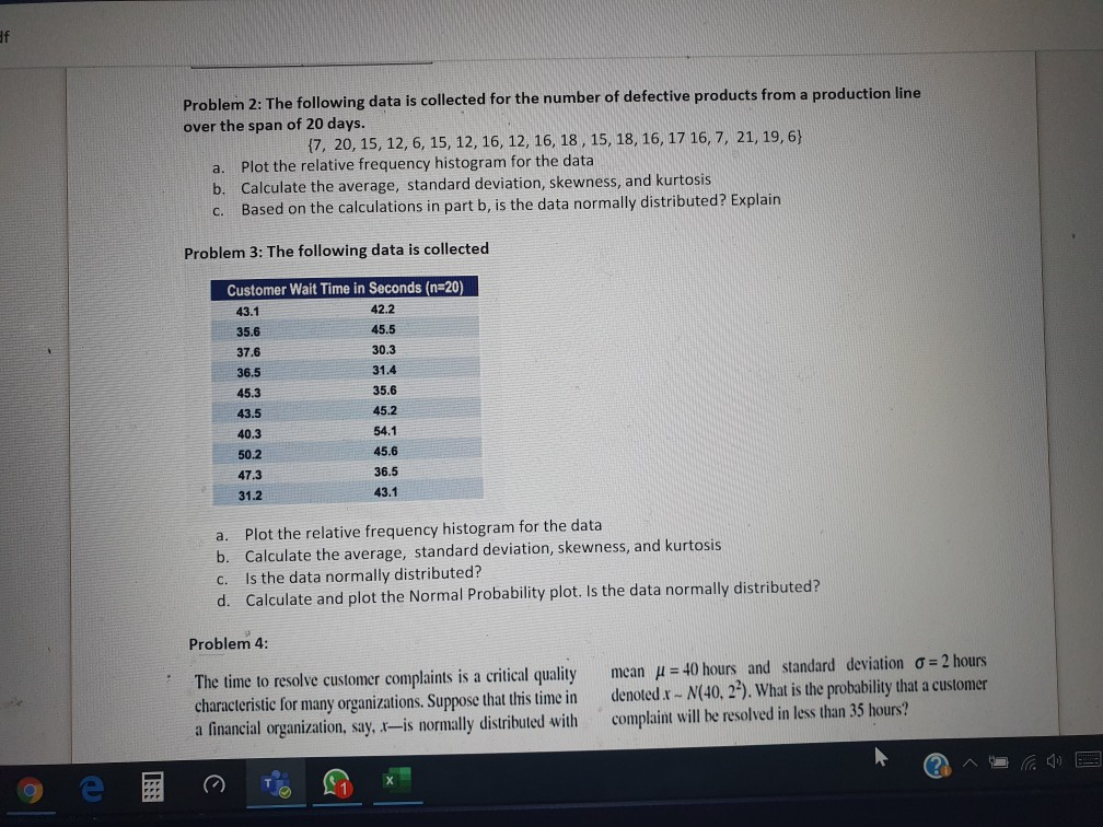 please i want a detailed excel procedure with the