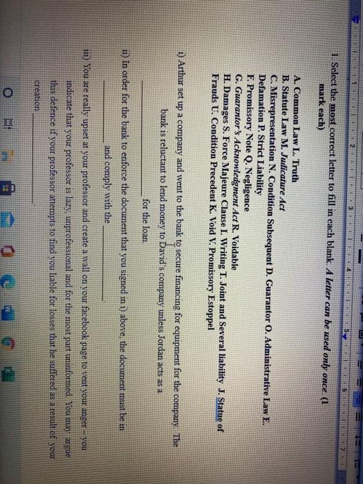 this is the question from business law assignment