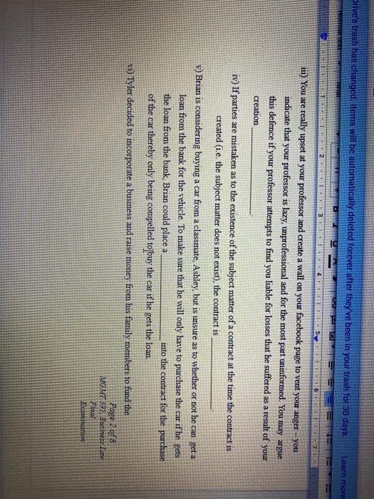 this is the question from business law assignment