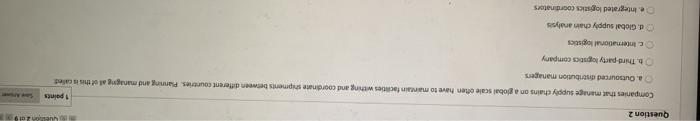 wenn 29 Question 2 1 points Companies that manage