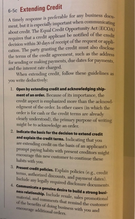 The initial response must contain a minimum of