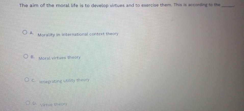 Which of the following is displayed by children,