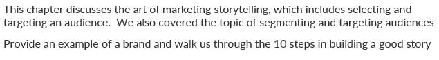 This chapter discusses the art of marketing