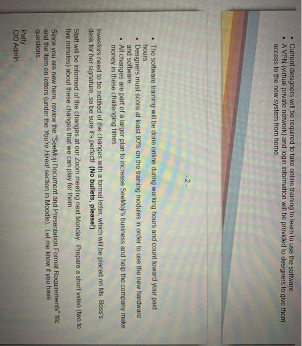 NFORMATIONAL LETTER TO INVESTORS AND PRESENTATION