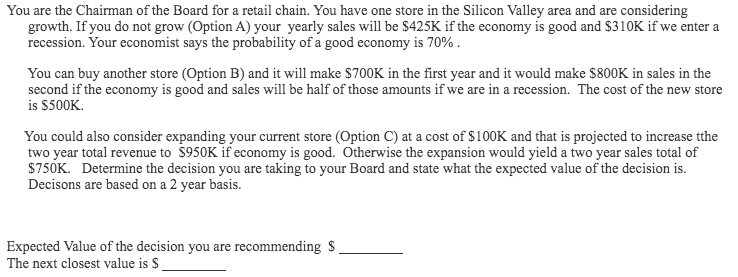 please show all work and final answers You are