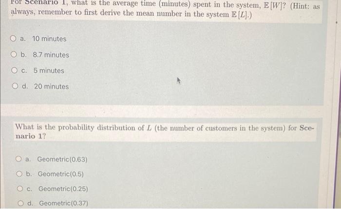 12&13 Staffing with the M/M/s Queue McNeese is