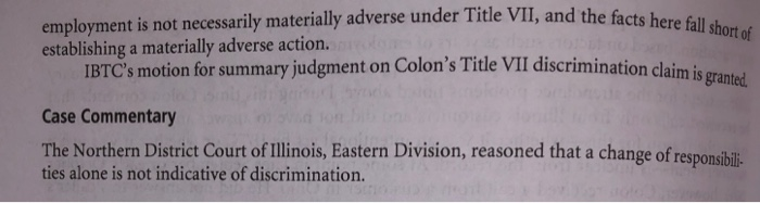 explain. The issue is whether a Hispanic worker