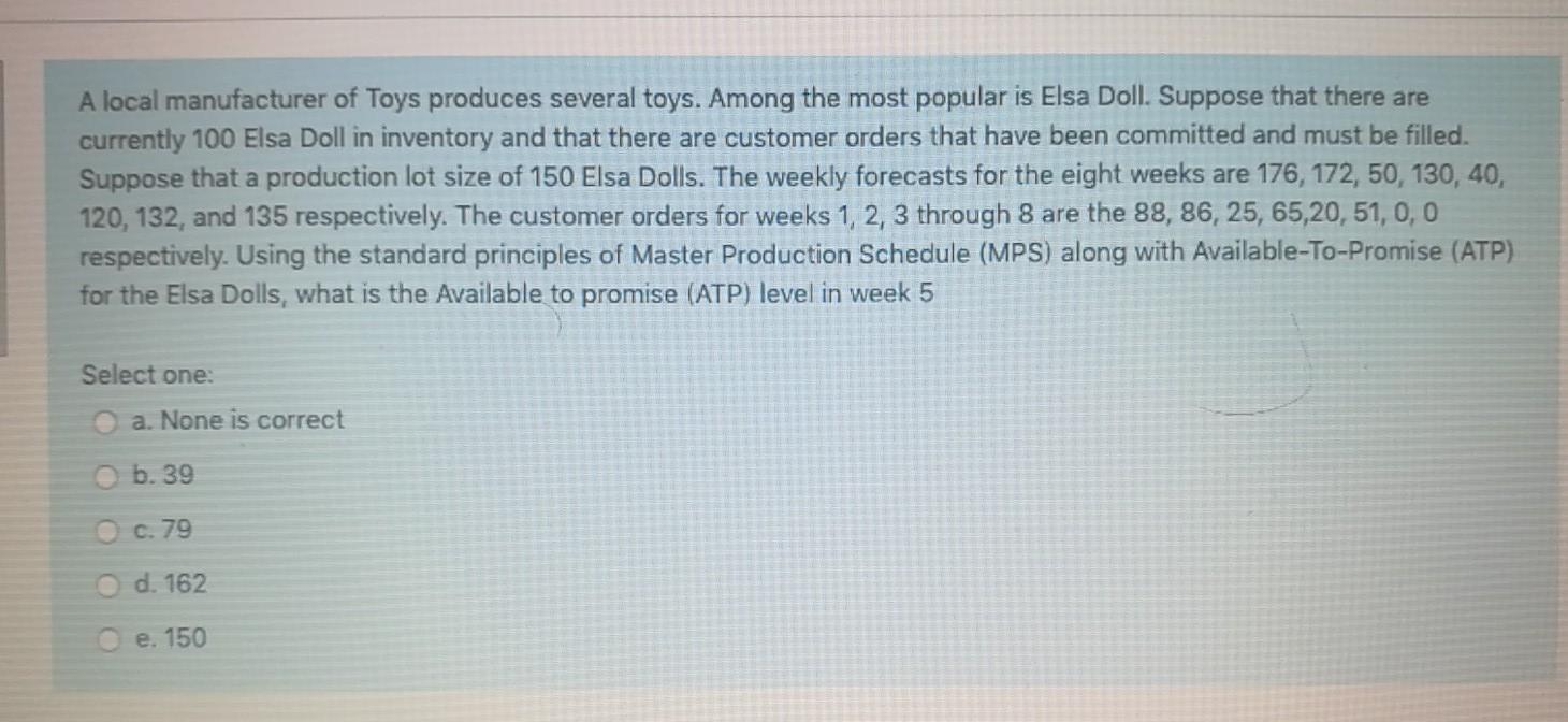 Chase demand strategy allows lower inventories