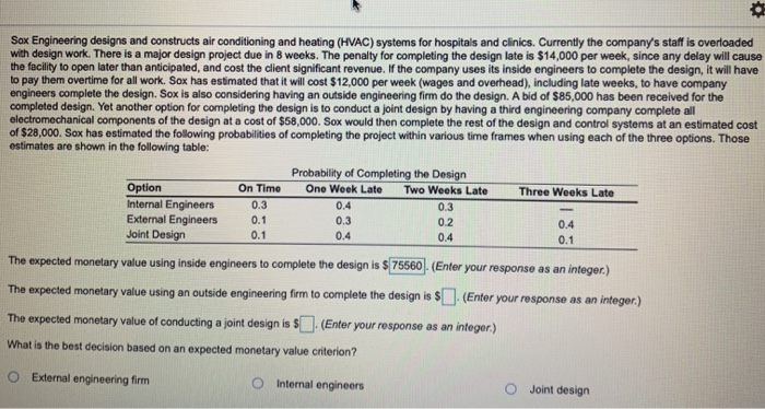 Sox Engineering designs and constructs air