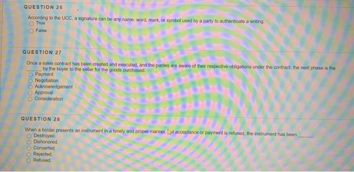 QUESTION 31 Agency law is primarily federal law.