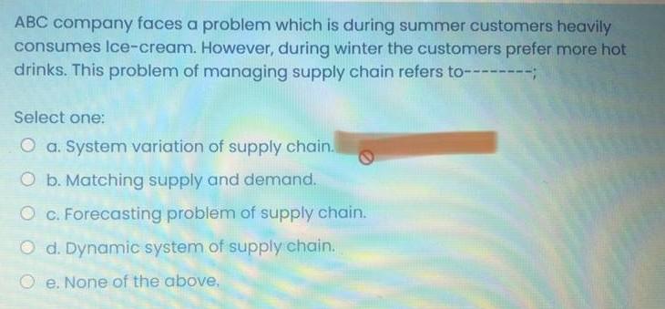 faster please ABC company faces a problem which