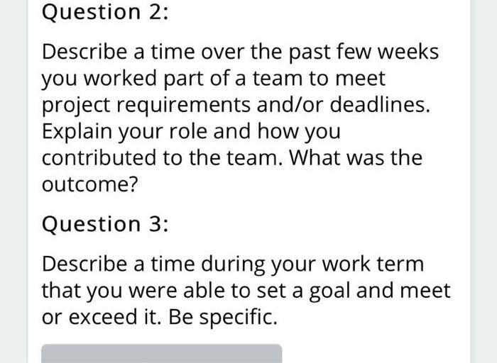 personal based question please answer asap