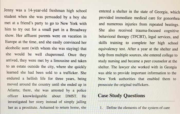 Answer the 3 case study questions, 250 words