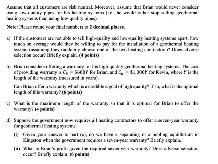Only two heating contractors offer to install