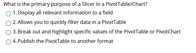 What is the primary purpose of a Slicer in a