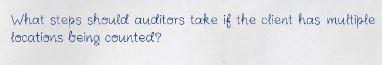 What steps should auditors take if the client has