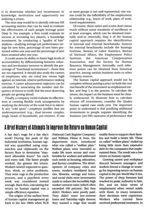 Based on the article, answer the following