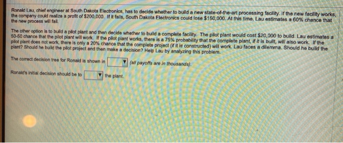 Ronald L. chalangineer at South Dakota