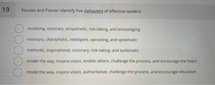 18 Following studies of "trait leadership," most