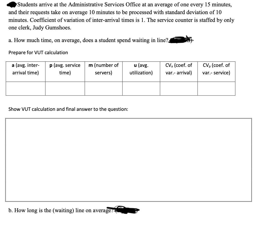 Students arrive at the Administrative Services