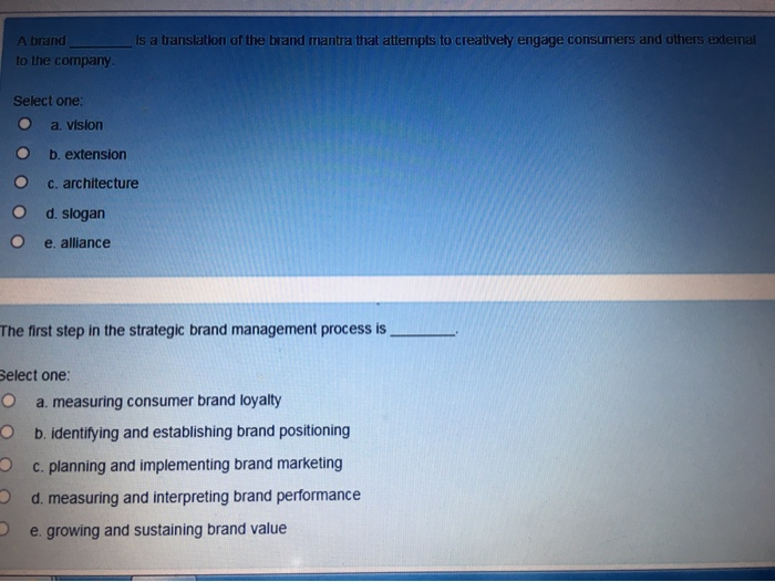 is a translation of the brand mantra that