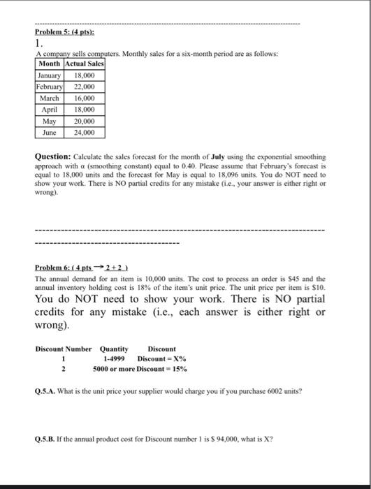 wrong). Weights Days Package 1 Package 2 Package