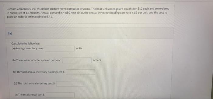 Custom Computers, Inc assembles custom home