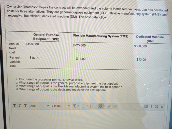 Owner Jan Thompson hopes the contract will be