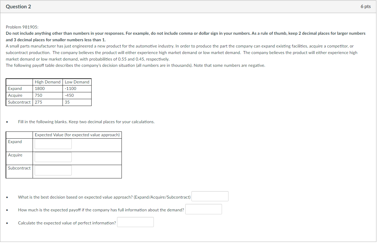 Problem 981905: and 3 decimal places for smaller