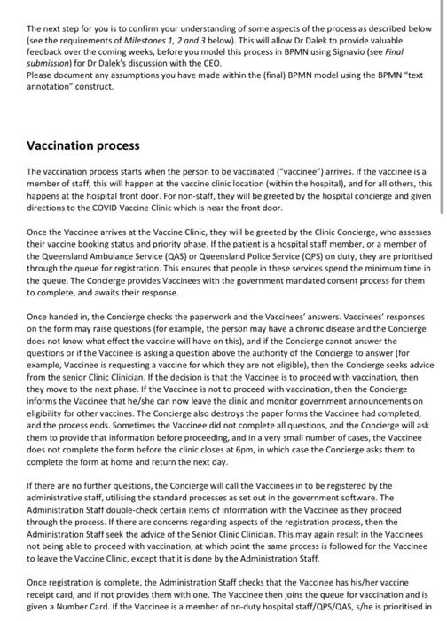 make one bpmn model please Background & your task