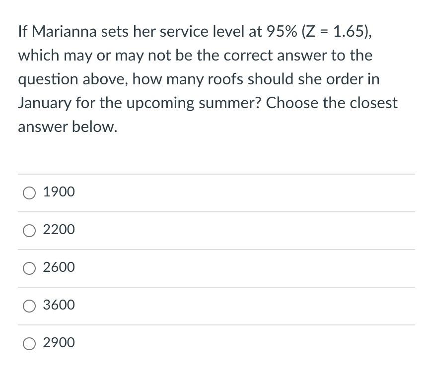 Every summer Marianna offers a special