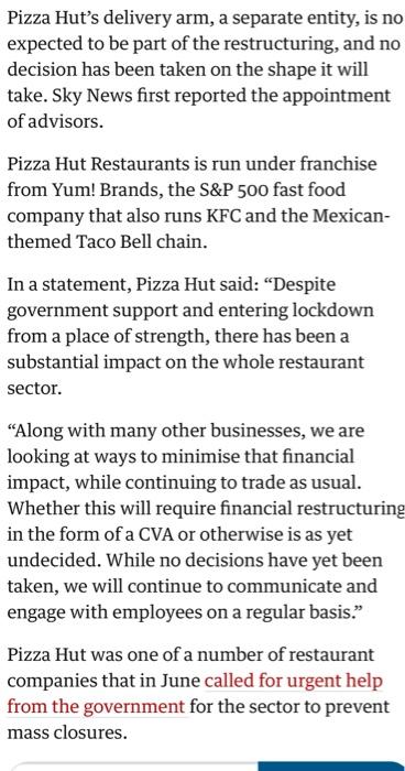 Based on this article. Write up your report by