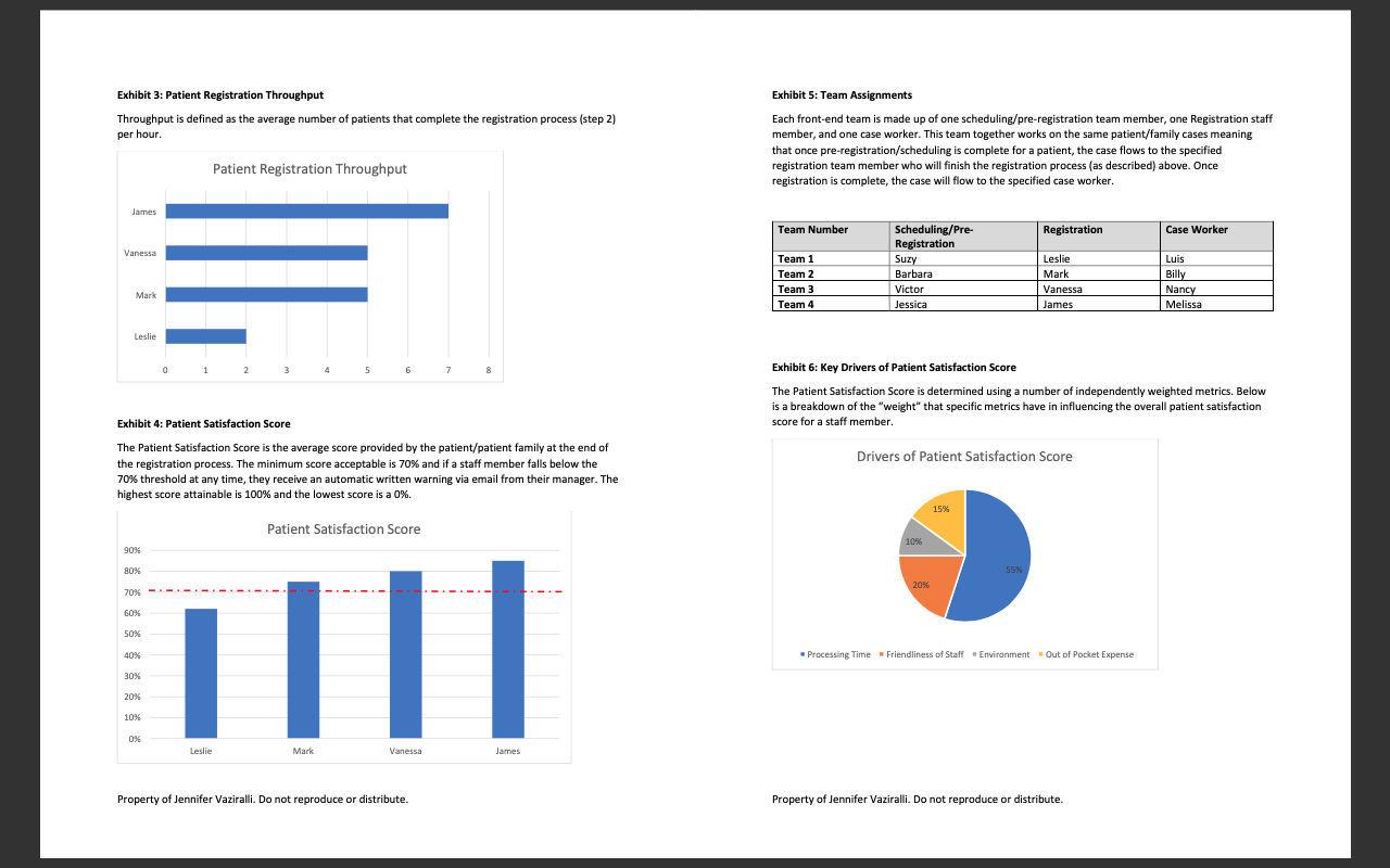 QUESTION 9 Using Exhibit 1 and 2, provide one