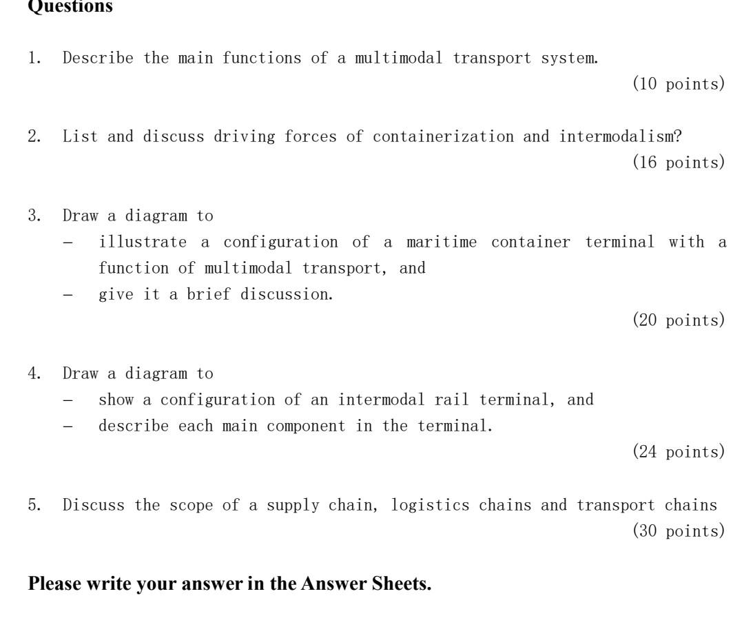 Questions 1. Describe the main functions of a
