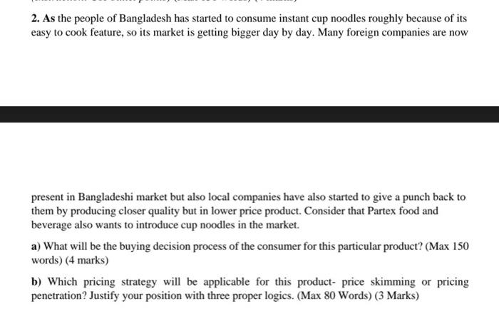 2. As the people of Bangladesh has started to