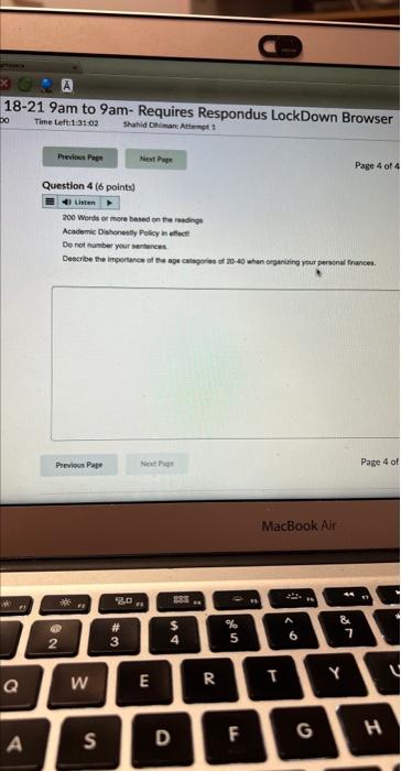 200 Words or more based en the reasegs Academic