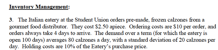 Please show work in full detail with formulas, i