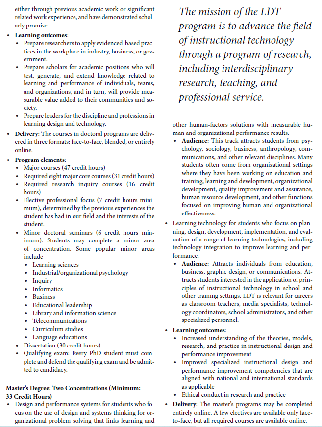 Summerize it in 300 words AN ACADEMIC PROGRAM