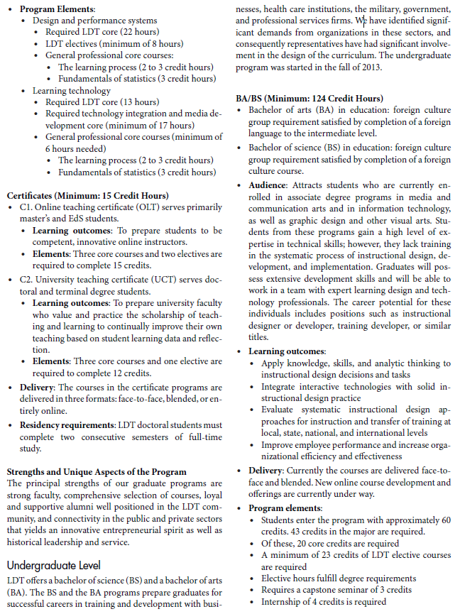 Summerize it in 300 words AN ACADEMIC PROGRAM