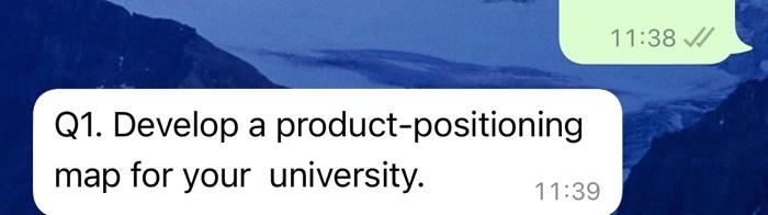 11:38 / a Q1. Develop a product-positioning map