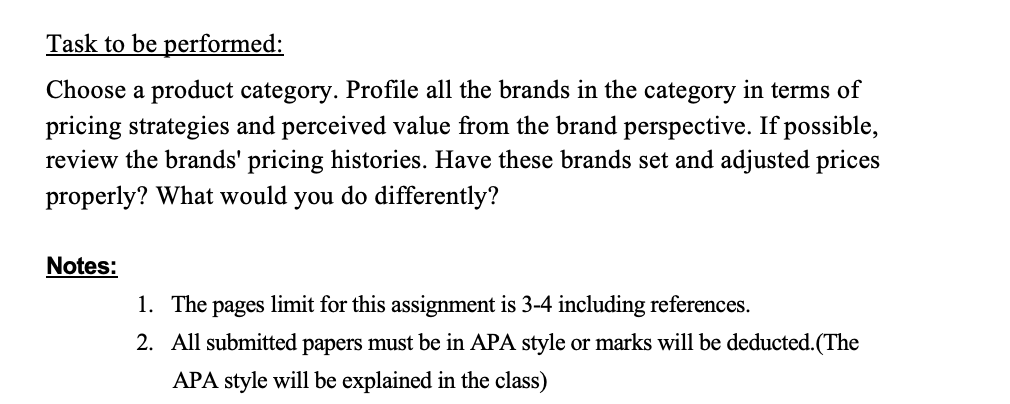 I need someone to do this task For example: