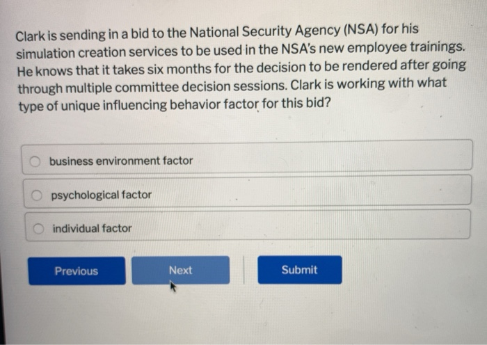 Clark is sending in a bid to the National