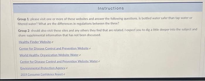 This subject is nutrition. I am in group 1.