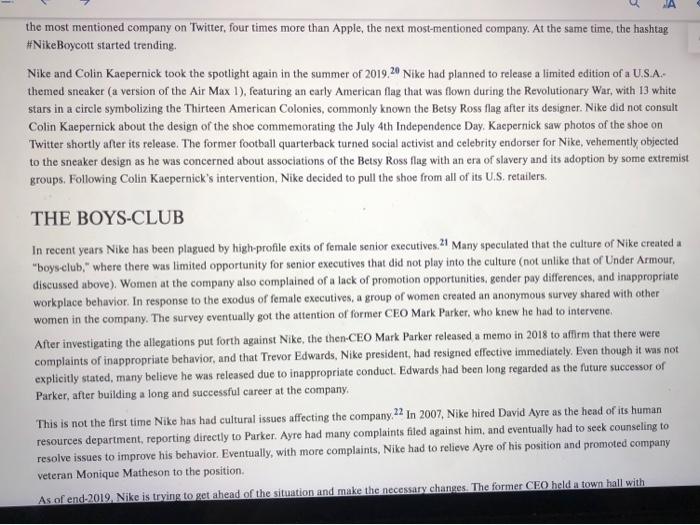 Please read Case #12 and pick ONE topic from the