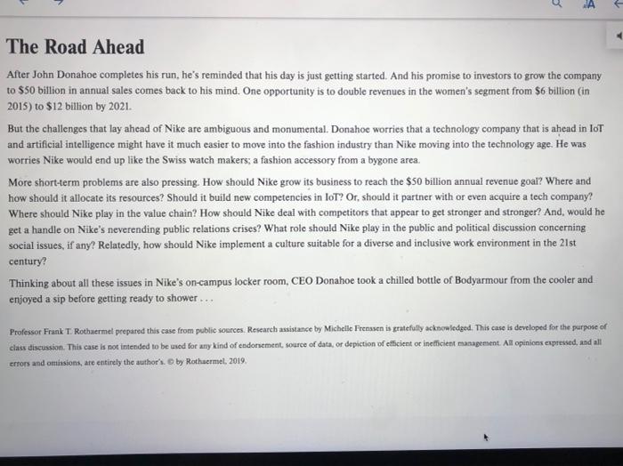 Please read Case #12 and pick ONE topic from the