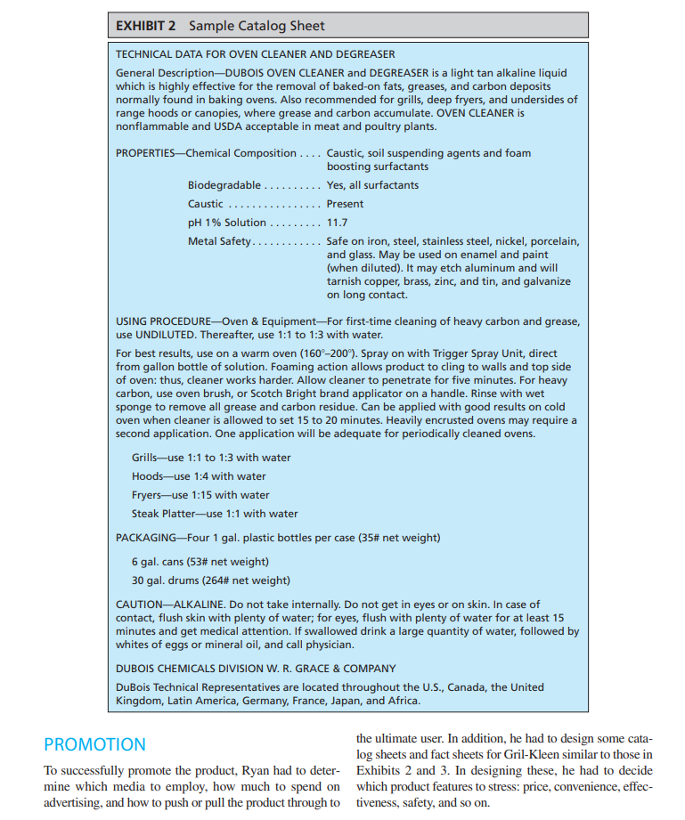 CASE STUDY 9 - THE GRIL-KLEEN CORPORATION. PLEASE