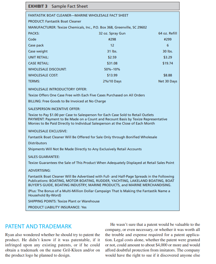 CASE STUDY 9 - THE GRIL-KLEEN CORPORATION. PLEASE