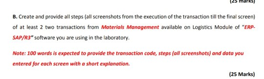 B. Create and provide all steps (all screenshots