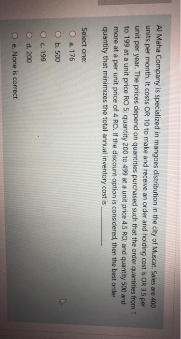 Al Maha Company is specialized in mangoes