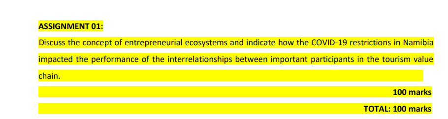 ASSIGNMENT 01: Discuss the concept of